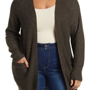 RDI | Elbow Patch Cardigan | Olive